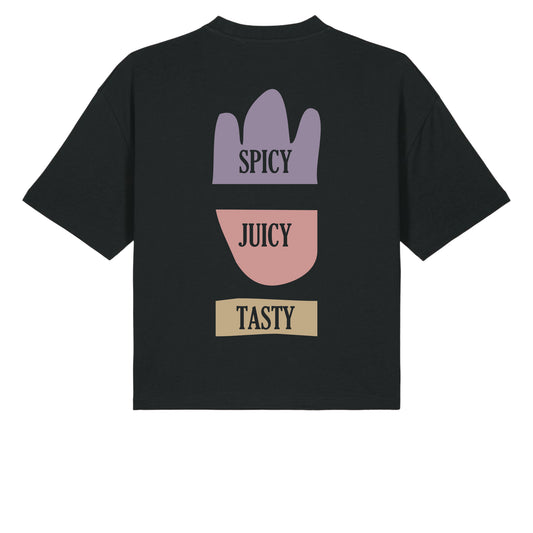 CROPPED TEE SPICY JUICY TASTY